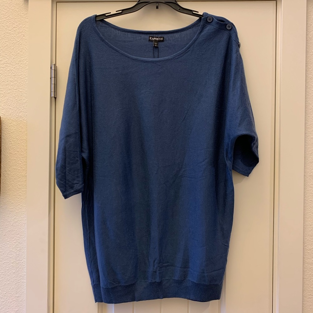 Beautiful blue express shirt
